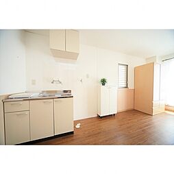 キャニオンテラス7 4階ワンルームのリビング/ダイニング