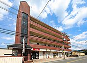 同志社前駅より徒歩2分 築32年8ヶ月 5階建の賃貸物件