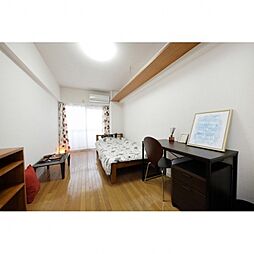 京都学生会館 リバティサークル西京極 3階ワンルームのリビング/ダイニング