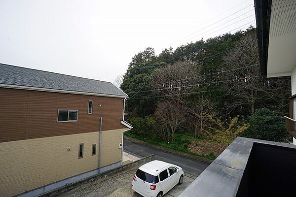 2階バルコニーからの眺望です。