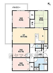 間取図画像 4LDK