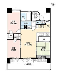 間取図画像 3LDK