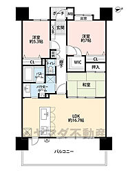 間取図画像 3LDK