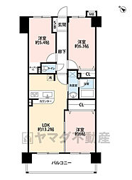 間取図画像 3LDK