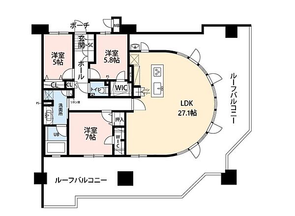 間取り：344000017074