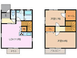 阿倉川駅 9.0万円