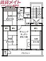 ビレッジハウス笹川35棟1階4.4万円