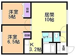 エーコー大楽毛A 2階