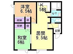 松建ハイム 2階