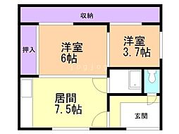 中村マンション 2階