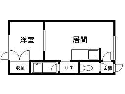 コーポアルファ 1階
