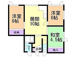 間取図画像 3LDK