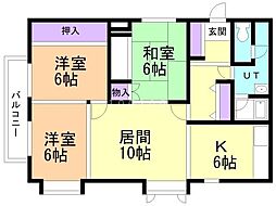 月田マンション 2階