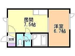 ラフィーネ花園 2階