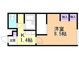 レオパレスクレイン 2階