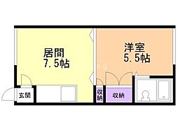 ハイツリバーサイド 1階/-