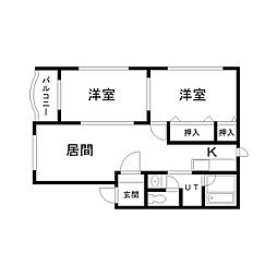 グローリアス二番館 2階