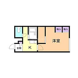 レオパレス6丁目ホープII 2階