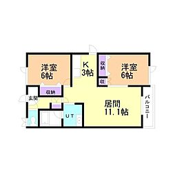 サンシャインＫＯＷＡ 2階