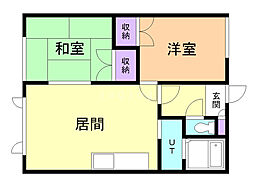 八紘ハイツII 2階