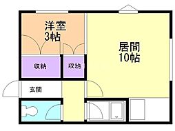 メゾン峰 2階/C