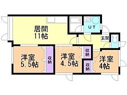 ひかりハイツ 2階/202