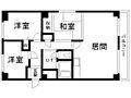 くしろリバーサイドマンション7階6.5万円