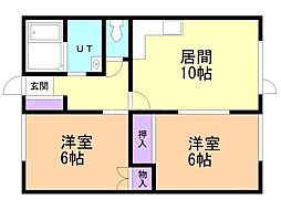 ハイツ藤 2階