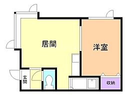ハイネス鶴野I 2階