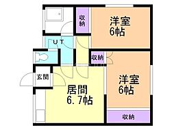 片渕マンション 1階