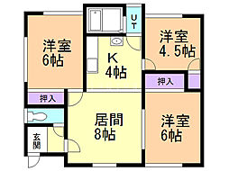 ハイム押切Ｂ 1階