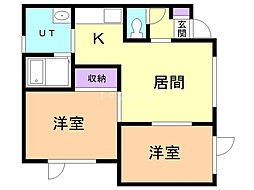 ボヌール幸 2階