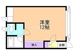 間取図画像 ワンルーム