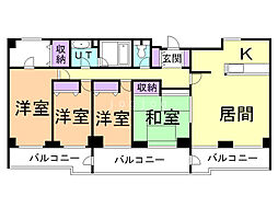 芦野マンション4号棟 5階