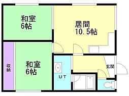 貝塚ハイツ 2階