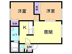 メゾンボヌールA館 1階