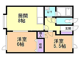 ホワイトパレス 2階