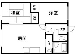 ハイネスフランセ 2階
