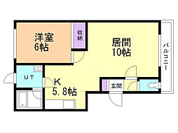 ハイツガレリア 2階