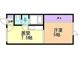 ハイネスコーポハイブリッジ 2階/202