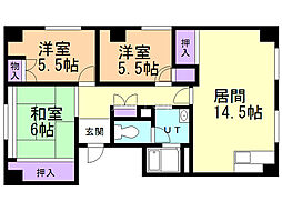 間取図画像 3LDK