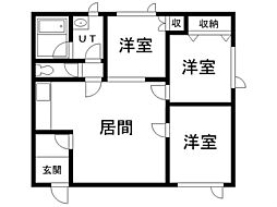 ファミィール4 3LDKの間取図画像