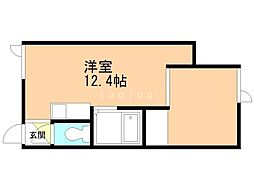SAKURA.AOM ワンルームの間取図画像