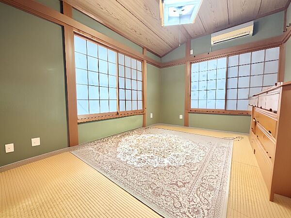 2Fの和室は客間としても便利です。