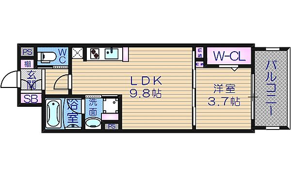 同じ建物の物件間取り写真 - ID:227082388427