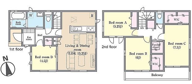 B号棟　5390万円
