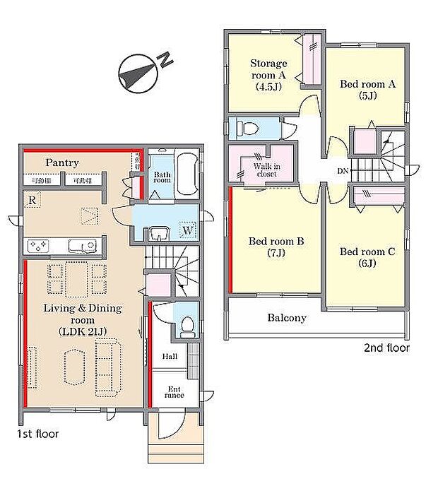 B号棟　5390万円