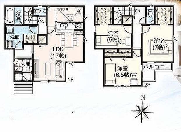 1号棟　3499万円
