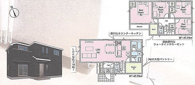 2号棟　3688万円