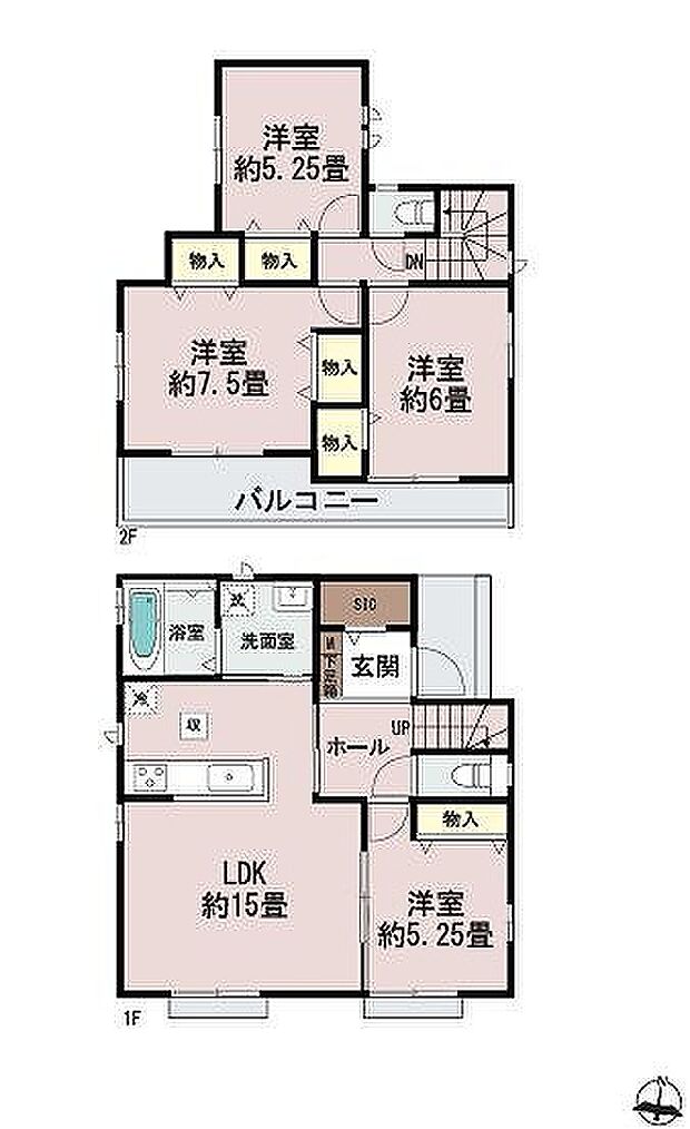 E号棟　4690万円